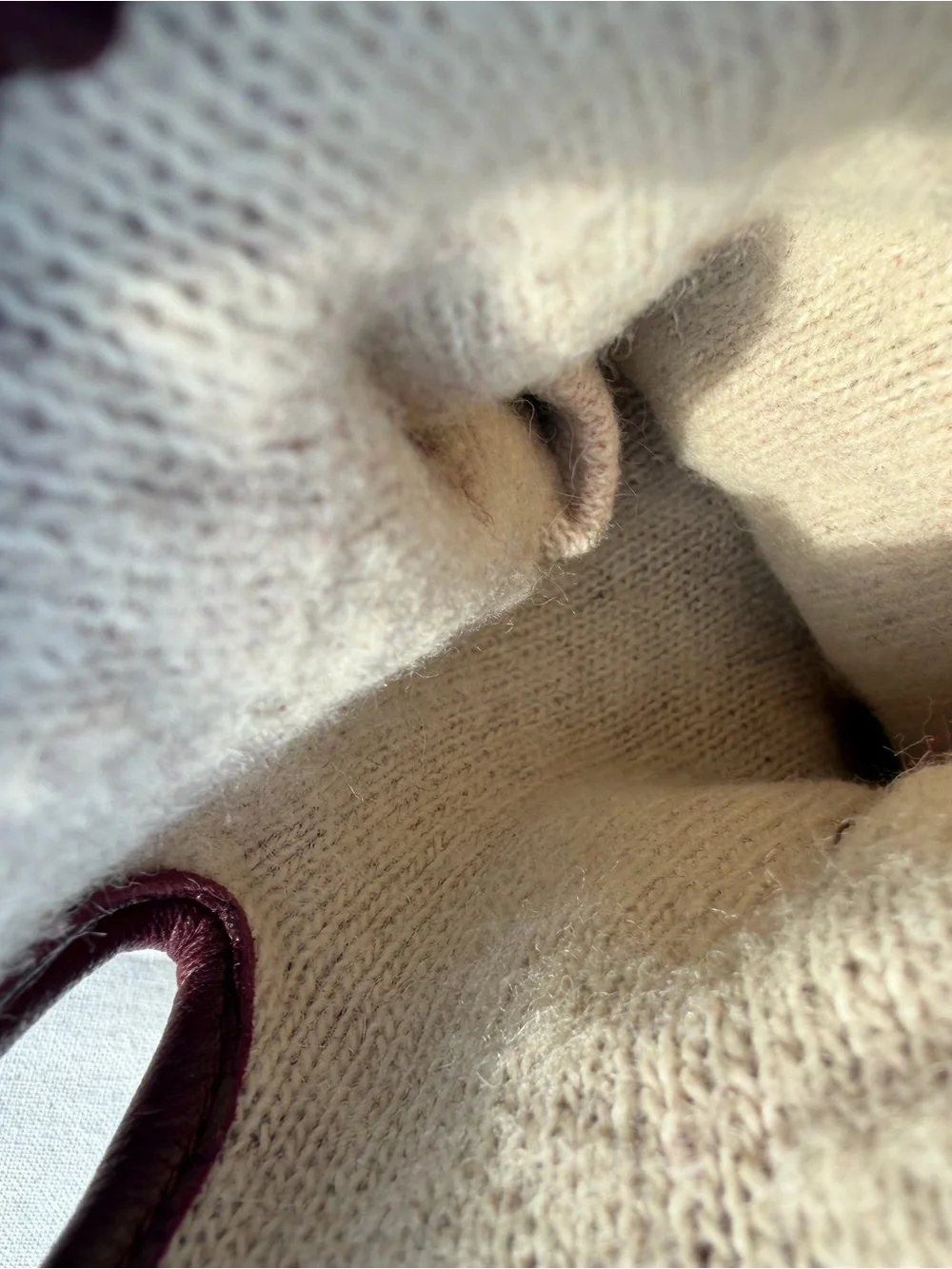 Etienne Aigner Sz 8 Vintage Wool Lined Gloves Classic Minimalist Winter